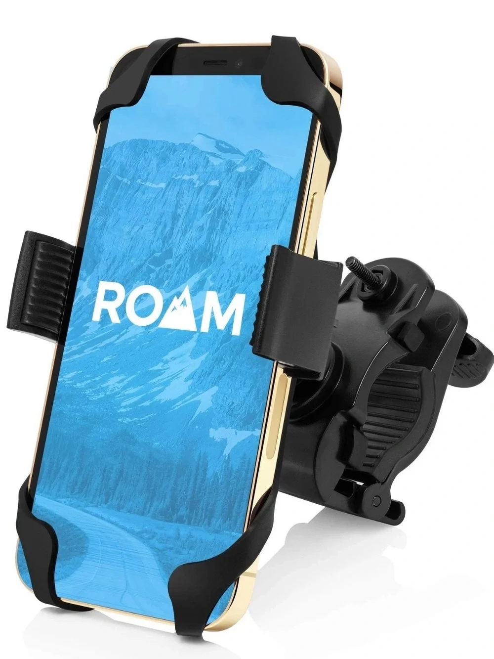 Roam Universal Bike Phone Mount for Motorcycle - Bike Handlebars, Adjustable,...